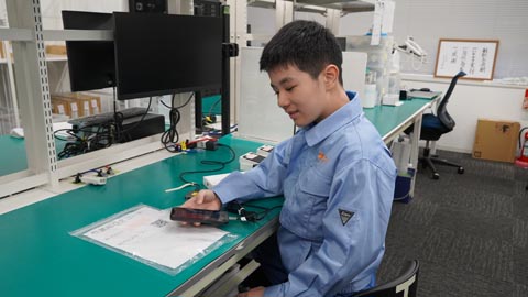 iPhoneの動作確認